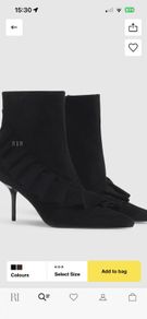 River Island size 5 suade boots
