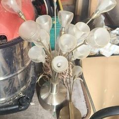 ceiling light and 2 sconces