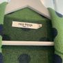 Navy/green polka dot cardigan (M) Image 2