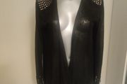Sienna Couture black detailed cardigan cover up size UK18 EU46 Postage included