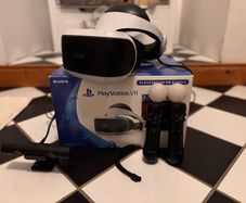 PlayStation VR Complete in box with Camera, 2 Move Controllers and PS5 Adaptor
