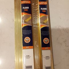 2 x Gold Floor Trims 900mm