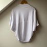 COS Milano-Knit Open Collar Polo Shirt White Size M Fits up to XL Perfect Condition Image 6
