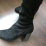 Faith knee-high suedette boots Image 5