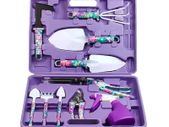 10pcs/Set Garden Plant Tool Set Shovel Rake Clippers Irrigation Watering Tool Garden Pruning Planting Gardening Tools Kit