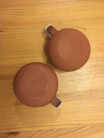 Helen Faulkner Terracotta Espresso Cups (2)