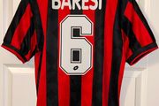 AC Milan Franco Baresi football jersey shirt 1994 1995
