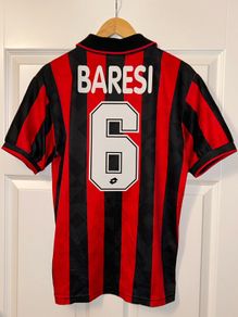 AC Milan Franco Baresi football jersey shirt 1994 1995