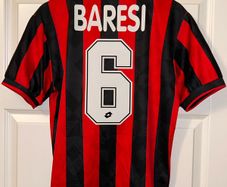 AC Milan Franco Baresi football jersey shirt 1994 1995