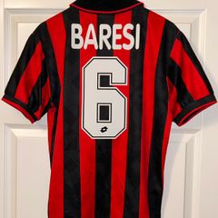 AC Milan Franco Baresi football jersey shirt 1994 1995