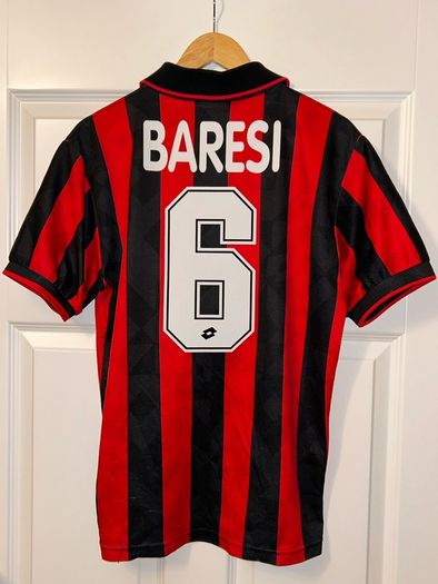AC Milan Franco Baresi football jersey shirt 1994 1995