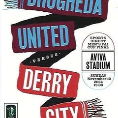 2024 Drogheda United v Derry City - FAI Cup Final Programme