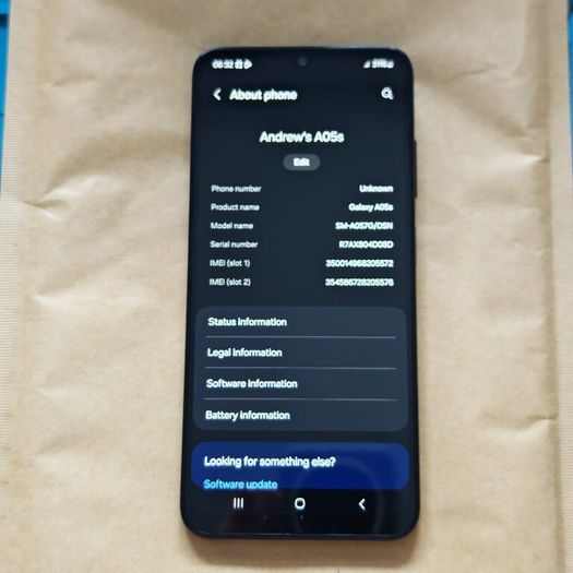 Samsung Galaxy A05s - 64GB - Black - Dual SIM - Unlocked - Great condition
