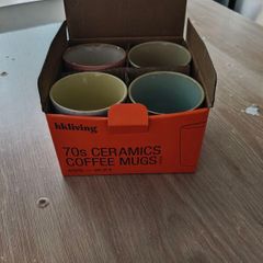 HKliving 70s ceramic coffee mugs