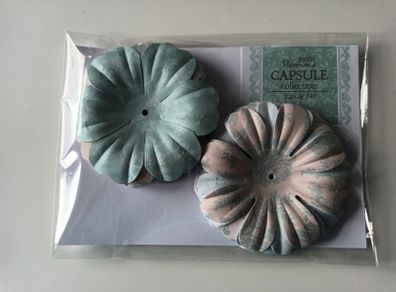 Paper Flowers x 18 - Eau de Nil