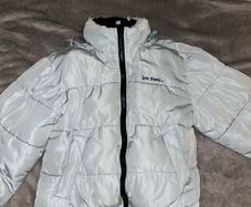 Baby Blue Puffer Iets Frans Coat