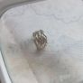 Sterling silver knot ring Image 5