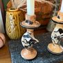 Vintage African Soapstone Elephant Candlesticks Image 10