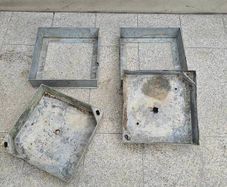 Galvanised Manhole Covers 38cm