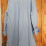 H&M shirt dress striped blue New Image 2
