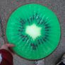 Round Flat Lemon Cushion (brand New). Image 4