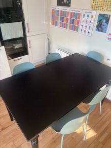 dining table and 6 chairs