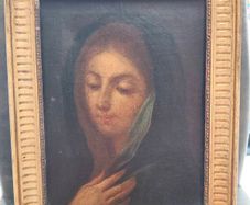 Madonna, original oil painting