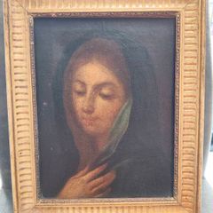 Madonna, original oil painting