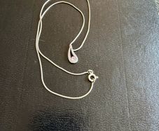silver necklace