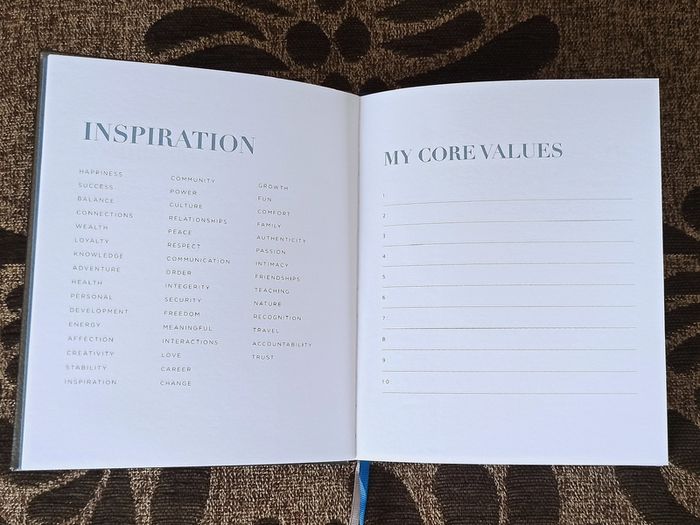 Goals Journal "Every day do something that will inch you closer to a better tomorrow"