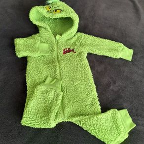 The Grinch Fleece Baby Grow 18-24mths