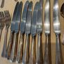 Vintage 6 person A1 silver plated cutlery set .. Image 3