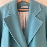 turquoise coat Image 3