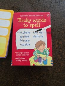 Tricky words to spell