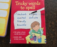 Tricky words to spell