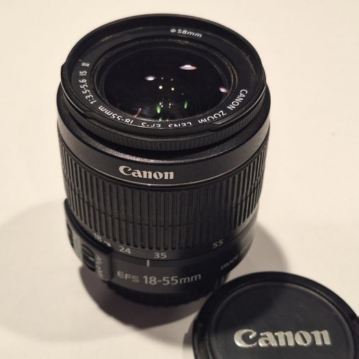 Canon EF-S 18-55mm f/3.5-5.6 IS II Zoom Lens for Canon DSLR Cameras 3 Months Warranty