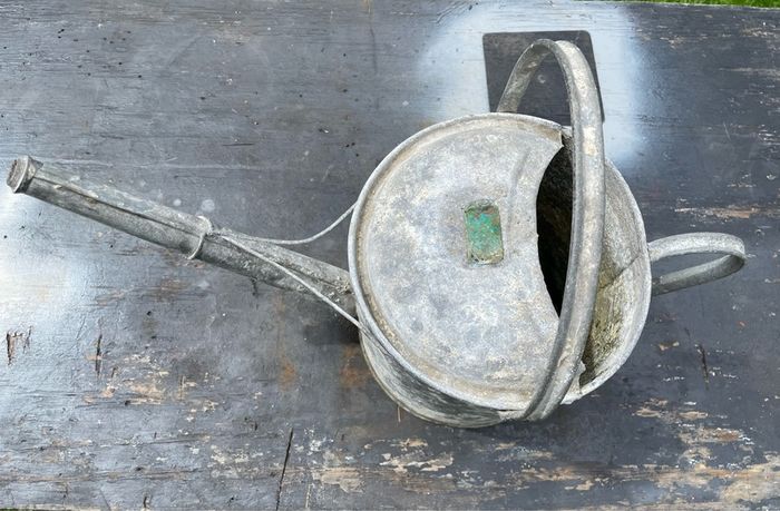 Vintage Galvanized watering can