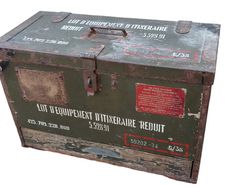 1950s military storage / ammo box