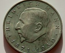 20 Mark 1971 East Germany DDR Heinrich Mann