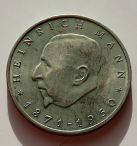 20 Mark 1971 East Germany DDR Heinrich Mann