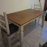 Dining Table and 4 chairs 5ft x 3ft Image 6