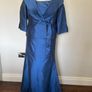 Navy 100% Silk Mother of the Bride Three Piece Image 3