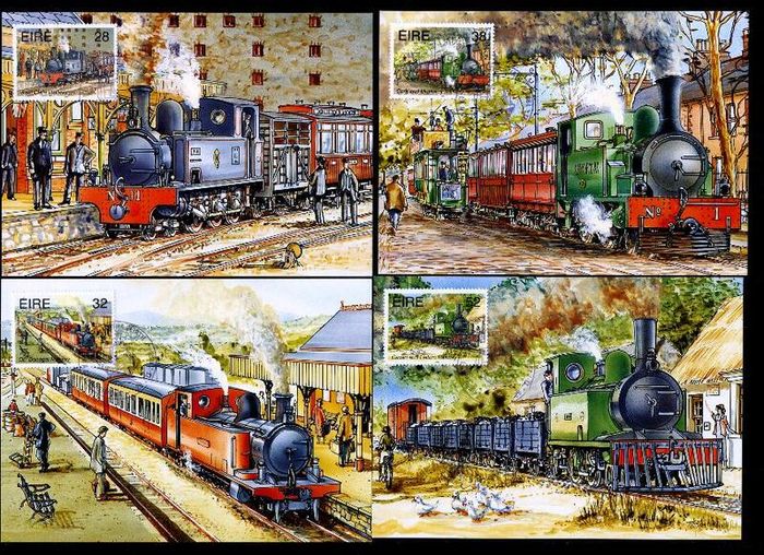 1995 Ireland The Narrow Gauge Irish Railways Stamp Presentation Pack