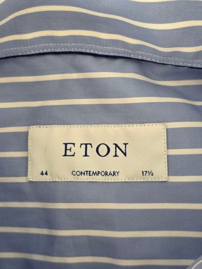 Eton Men's Contemporary French Cuffs Shirt Size XL 17.5