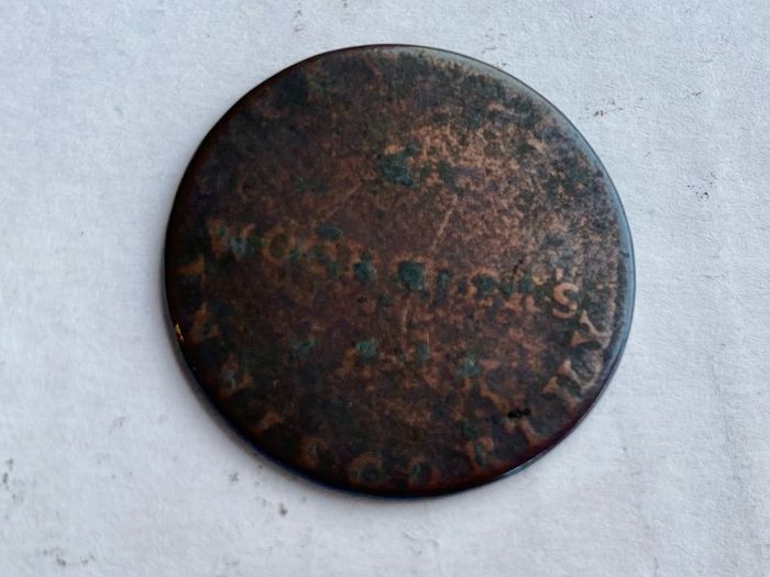 Collection of 5 antique coins / medals -  1800-1907