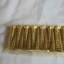 Polished 1inch Brass Screws x 16 for Sale Image 2