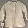 Mamas and Papas Baby Girl 2 Piece Fine Knitted Set Cream Embroidered Flowers  0-3mths BNWT Image 4
