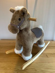 rocking horse brown