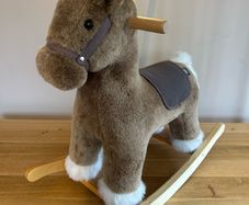 rocking horse brown