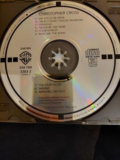 Christopher Cross - Debut album - CD